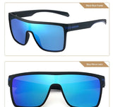 Fashion Polarized Sunglasses For Men Square Oversized Anti Glare Driver Mirror Sun Glasses Women UV400 Goggles Male