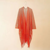 Swimsuit Cover-ups  Fashion Tassel Gold Bikini Beach Cover Up Sexy Beach Dress Tunics for Women Summer Wear See Through