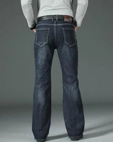 Men's Flared Jeans Loose Men Big-Leg Jeans Men Flared Pants Boot Cut Leg Designer Classic Jeans Multiple Styles Size 28-40