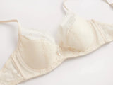Summer Sexy Lace Embroidery Women Lingerie Set French Thin Cup Push Up Bra Comfort Breathable Underwear Ladies Bra Briefs Set
